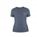 Жіноча футболка Karrimor Short Sleeve Polyester T Shirt Ladies Stormy Blue