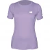 Жіноча футболка Karrimor Short Sleeve Polyester T Shirt Ladies Purple Rose