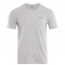 Lee Cooper Round Neck T Shirt Mens Light Grey