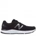 New Balance 680v6 Running Shoes Mens Black/White