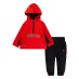 Nike Therma Half-Zip Tracksuit Set Black/Uni Red