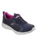 Skechers Dlux Comfort Trainers Ladies Navy/Purple