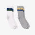 Lacoste 80s Socks Lacoste White/Grey IKG