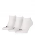 Puma 3 Pack of Trainer Socks White
