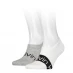 Calvin Klein Klein Logo Foot Socks 2 Pack Mens White