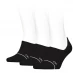 Calvin Klein Klein High Cut 3 Pack Trainer Socks Womens Black