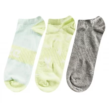 Reebok 3 Pack Invisible Ankle Socks Unisex