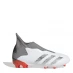 adidas Predator .3 Laceless Childrens FG Football Boots White/SolarRed