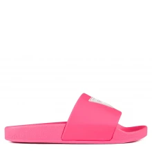 Женские шлепанцы Guess Womens Triangle Logo Sliders