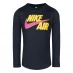 Детская футболка Nike Air LS GraphicT In22 Black