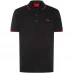Hugo Dinoso Polo Shirt Black 001