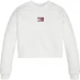 Детский свитер Tommy Hilfiger Junior Girls Essential Cropped Sweater White YBR