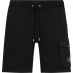 Calvin Klein Jeans Monogram Badge Cargo Shorts Black BAE