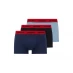 Мужские трусы Hugo 3 Pack Boxer Shorts Nvy/Blu/Blk980