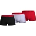 Мужские трусы Hugo 3 Pack Boxer Shorts Blk/Prpl/Red981