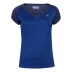 Babolat Play Cap Sleeve T Shirt Junior Girls Estate Blue