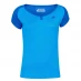 Babolat Play Cap Sleeve T Shirt Junior Girls Blue Aster