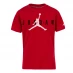 Air Jordan Longline Graphic T Shirt Junior Boys Red JDBrand