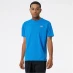 Мужская футболка с коротким рукавом New Balance Impact Run Short Sleeve T Shirt Mens Blue