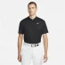 Nike Dri FIT Victory Golf Polo Shirt Mens Black/White