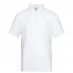 Slazenger Golf Solid Polo Shirt Mens White