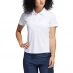 adidas Short Sleeve Performance Polo Shirt Womens White