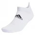 adidas Mens Ankle Socks White