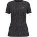 Жіноча футболка Karrimor Short Sleeve Polyester T Shirt Ladies Black/AOP