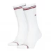 Tommy Bodywear Icon Crew Socks 2 Pair Mens White