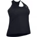 Женский топ Under Armour Armour Knockout Tank+ Womens Black/White