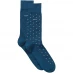 Boss 2 Pack Minipattern Socks Open Blue 492