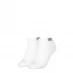 Calvin Klein Klein Patch Ankle Womens Socks White