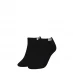 Calvin Klein Klein Patch Ankle Womens Socks Black
