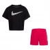 Nike Crop Set Girls Pink