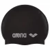 Arena Unisex Swim Cap Classic Silicone Black/Silver