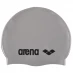 Arena Unisex Swim Cap Classic Silicone Silver/Black