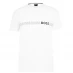 Boss Logo Slim T Shirt White 100