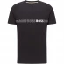 Boss Logo Slim T Shirt Black 001