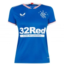 Женская футболка Castore Rangers Football Club Home Shirt 2020/21 Womens