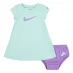 Детские шорты Nike IC T Shirt And Shorts Set Baby Girls Mint Foam