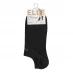 Elle Bamboo No Show Two-Pack Black