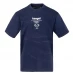 Kangol Wash T Shirt Mens Wash Navy