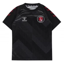 Детская рубашка Hummel Charlton Athletic Training Shirt 2021 2022 Juniors