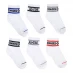 Converse 6 Pack Ankle Socks White