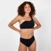 Firetrap Asymmetrical Bikini Top Womens Black