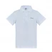 Slazenger Boys 2 Pack Polo Shirts White/Wht