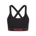 Жіноча білизна Hugo Padded Sports Bra Black 001