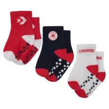 Converse No Slip 3 Pack Socks