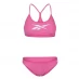 Женский комплект для плавания Reebok Alanna 2 Pieces Bikini Womens Pink