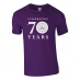 Jubilee Jubilee 70 Years T Shirt Womens Purple